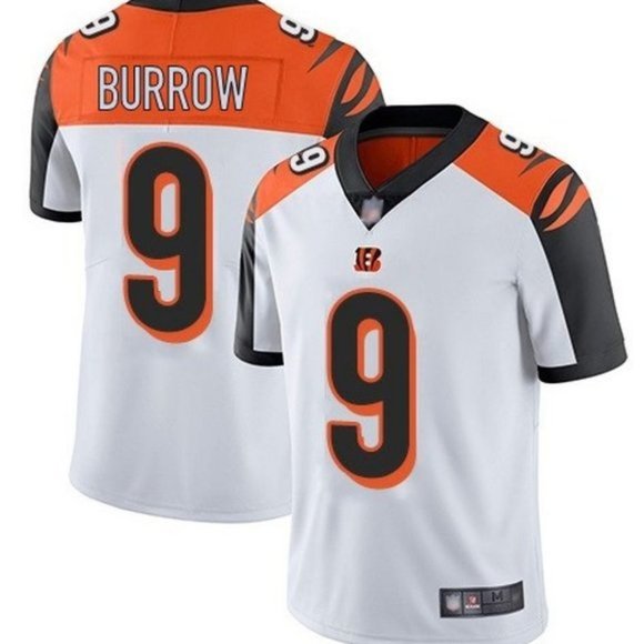 joe burrow white jersey